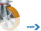 Polyurethanräder mit Gestell
