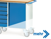 Stahlblech Werkstattwagen