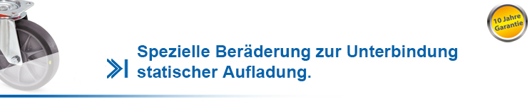 TPE ESD Räder mit Gestell