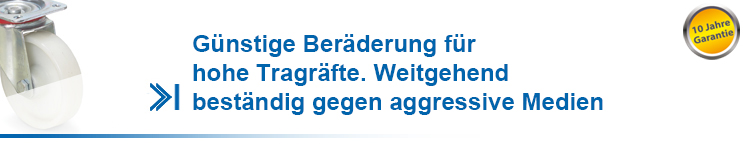 Polyamidräder mit Gestell