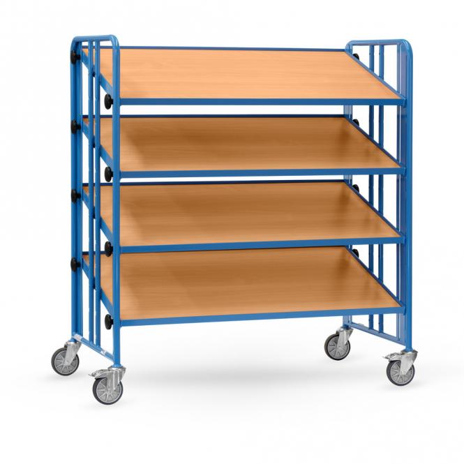 fetra Montagewagen beidseitig mit bis zu 35° neigbaren Böden 