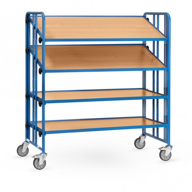 fetra Montagewagen beidseitig mit bis zu 35° neigbaren Böden 