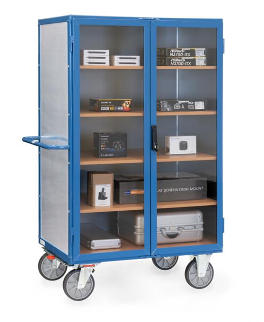 Kastenwagen mit Polycarbonat gefüllten Türen 