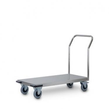 Edelstahl Schwerlast Schiebebügelwagen 