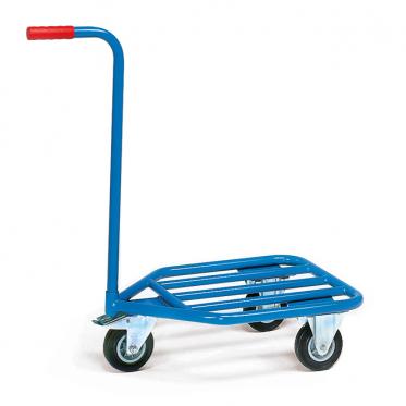 fetra Griffroller 3-Rad Stahlrohrladefläche 1 | Vollgummi Bereifung