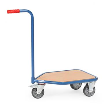 fetra Griffroller 3-Rad Holzladefläche 1 | TPE Bereifung