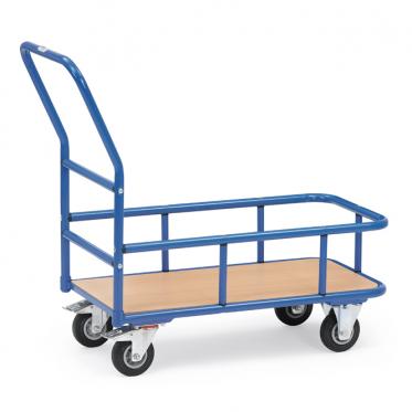 fetra Magazinwagen 200 kg mit Rohrumrandung 2 | elektr. leitfähige Bereifung