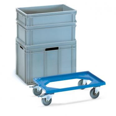 fetra Eurokasten-Roller aus Kunststoff 