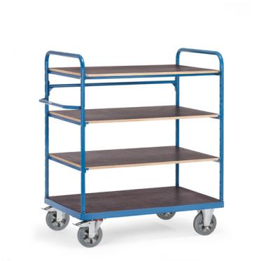 fetra Etagenwagen schwerlast 1200 kg mit 5 Böden Gesamthöhe 1.580 mm SuperMultiVario 