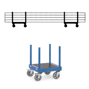fetra Langmaterial-Roller mit einsteckbaren Rungen  1,5 to 1