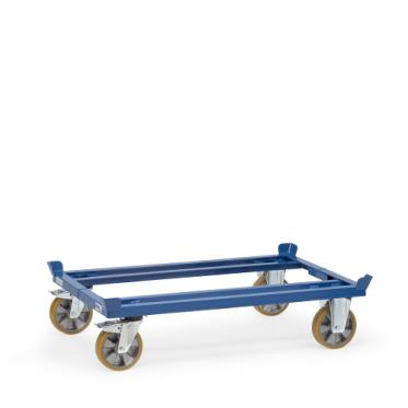 fetra Paletten-Fahrgestelle mit hochbelastbarer Polyurethan-Bereifung 1