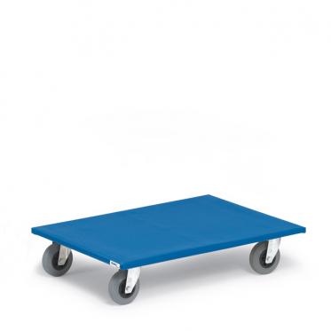 Möbelroller mit spurlosen Vollgummi-Rädern und großer Ladefläche 1