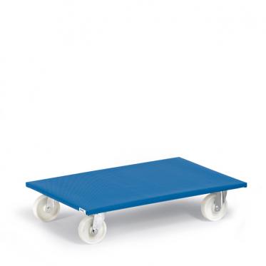 Möbelroller mit Polyamidrädern und großer Ladefäche 