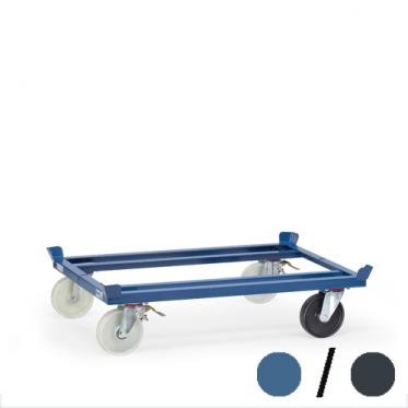 Paletten-Fahrgestelle für Routenzüge mit einer el. leitfähigen Rolle 