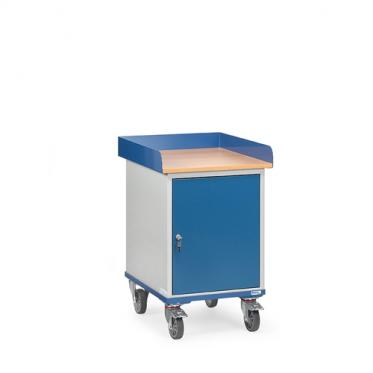 fetra Rollschrank mit 3 seitiger Umrandung 1 | TPE Bereifung