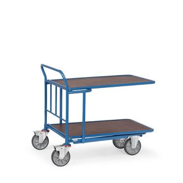 fetra C+C-Wagen mit Tischplattform zum Ineinanderschieben 2