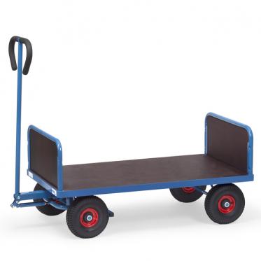 fetra Handwagen aus Flachstahl und Stahlrohr 