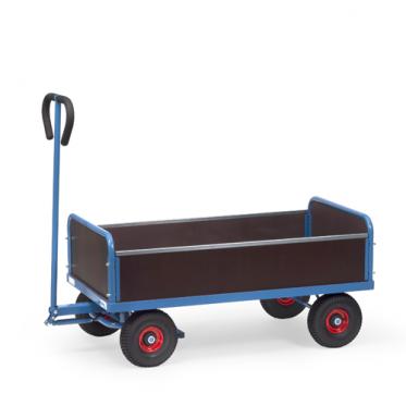 fetra Handwagen Deichsel mit Drehschemel 2