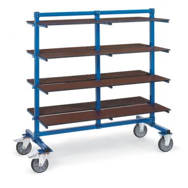 Holzböden für Tragarmwagen mit beidseitiger Anlage 