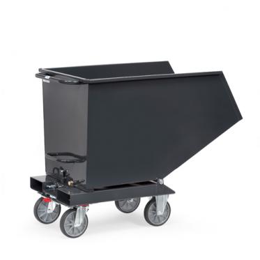 fetra Muldenkipper verfahrbar und für Staplerbetrieb 