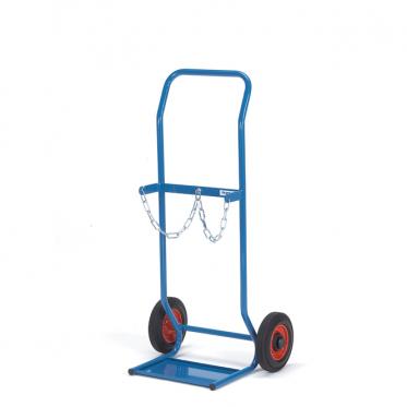 Stahlflaschenkarre mit Vollgummi-Bereifung 1