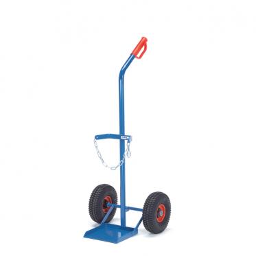 fetra Stahlflaschenkarren für 1 Flasche  20 , 40 oder 50 Liter 