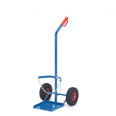 fetra Stahlflaschenkarren für eine Propangasflasche 10 kg 