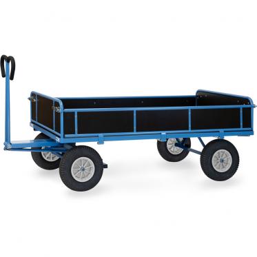 fetra Handpritschenwagen Drehschemellenkung abklappbare Bordwände 