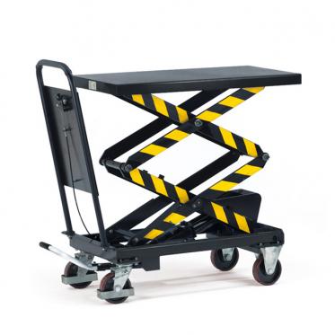Hubtischwagen mit 300 kg oder 500 kg Tragkraft 