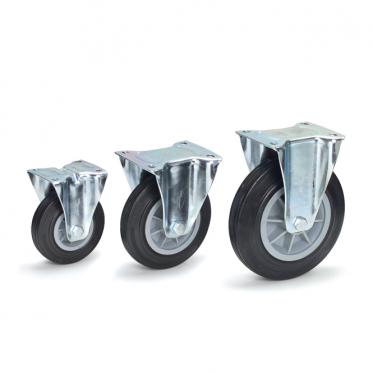 Bockrollen mit Vollgummibereifung 1