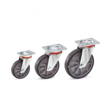 Lenkrollen TPE-ESD-Bereifung 