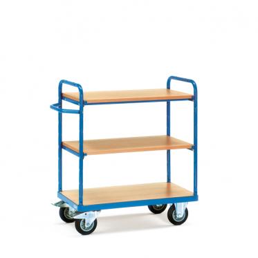 fetra Etagenwagen 1 | Vollgummi Bereifung