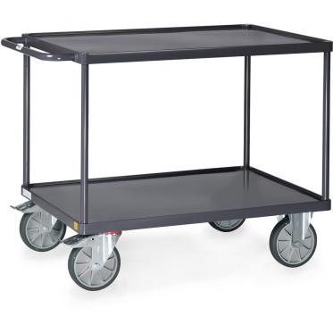 fetra ESD-Tischwagen mit Stahlblech-Wanne 