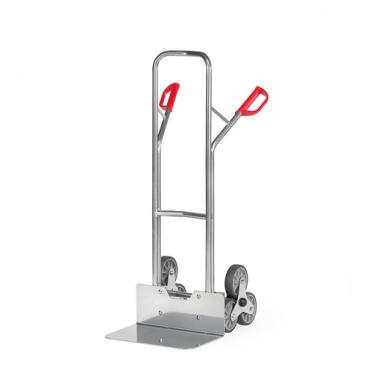 fetra Treppekarre aus Aluminium mit breiter Schaufel 