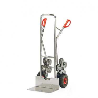 fetra Treppenkarre aus Aluminium 5-Rad-Treppenstern große Schaufel 1