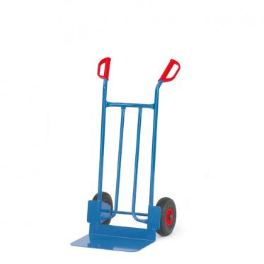 Stahlrohrkarre mit Vollgummi-Bereifung 1