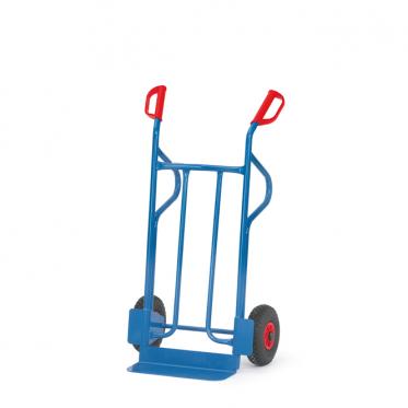 fetra Stahlrohrkarre schräggestellt mit Fallstütze 