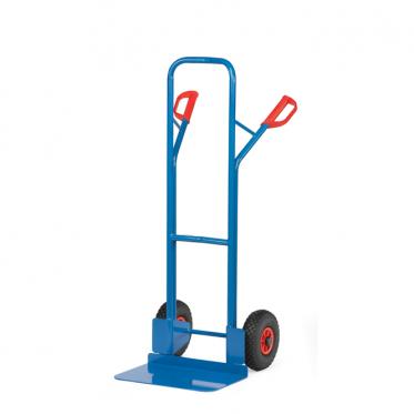 Stahlrohrkarre mit Vollgummi-Bereifung 1