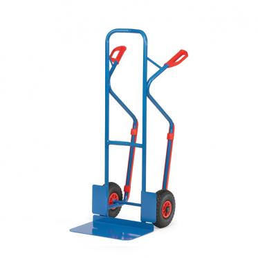 Stahlrohrkarre mit Vollgummi-Bereifung 1