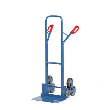 fetra Treppenkarre aus Stahlrohr 3-Rad-Treppenstern große Schaufel 1